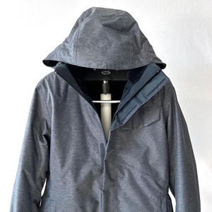 The North Face - Women's 3-in-1 Navy Blue Winter Ski Jacket in XL